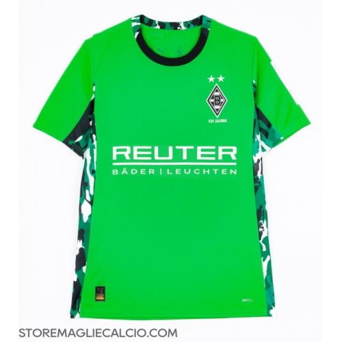 Borussia Monchengladbach Maglia Gara Trasferta Repliche 2025-26 Maniche Corte Borussia Monchengladbach Maglia Gara Trasferta Repliche 2025-26 Maniche Corte